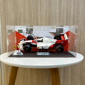 Expositor de Acrílico para a Mclaren MP4/4 Original da Lego