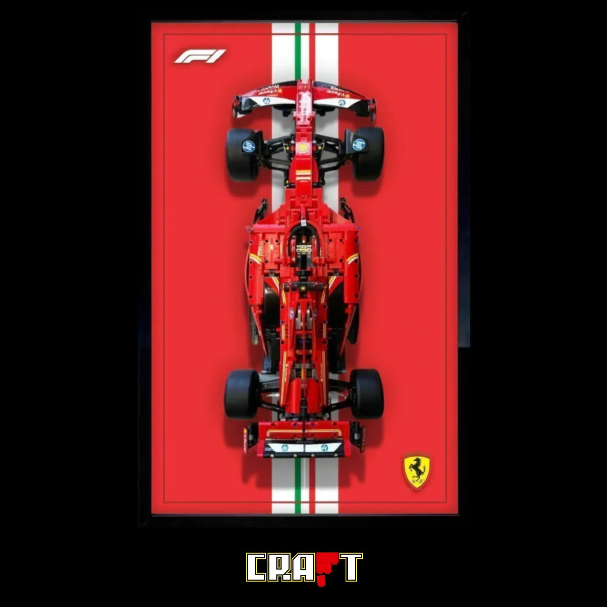 Quadro de Acrílico - Fórmula 1 Ferrari SF24