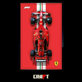 Quadro de Acrílico - Fórmula 1 Ferrari SF24