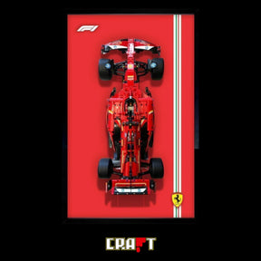 Quadro de Acrílico - Fórmula 1 Ferrari SF24