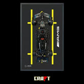 Quadro de Fibra de Carbono - Fórmula 1 da Mercedes