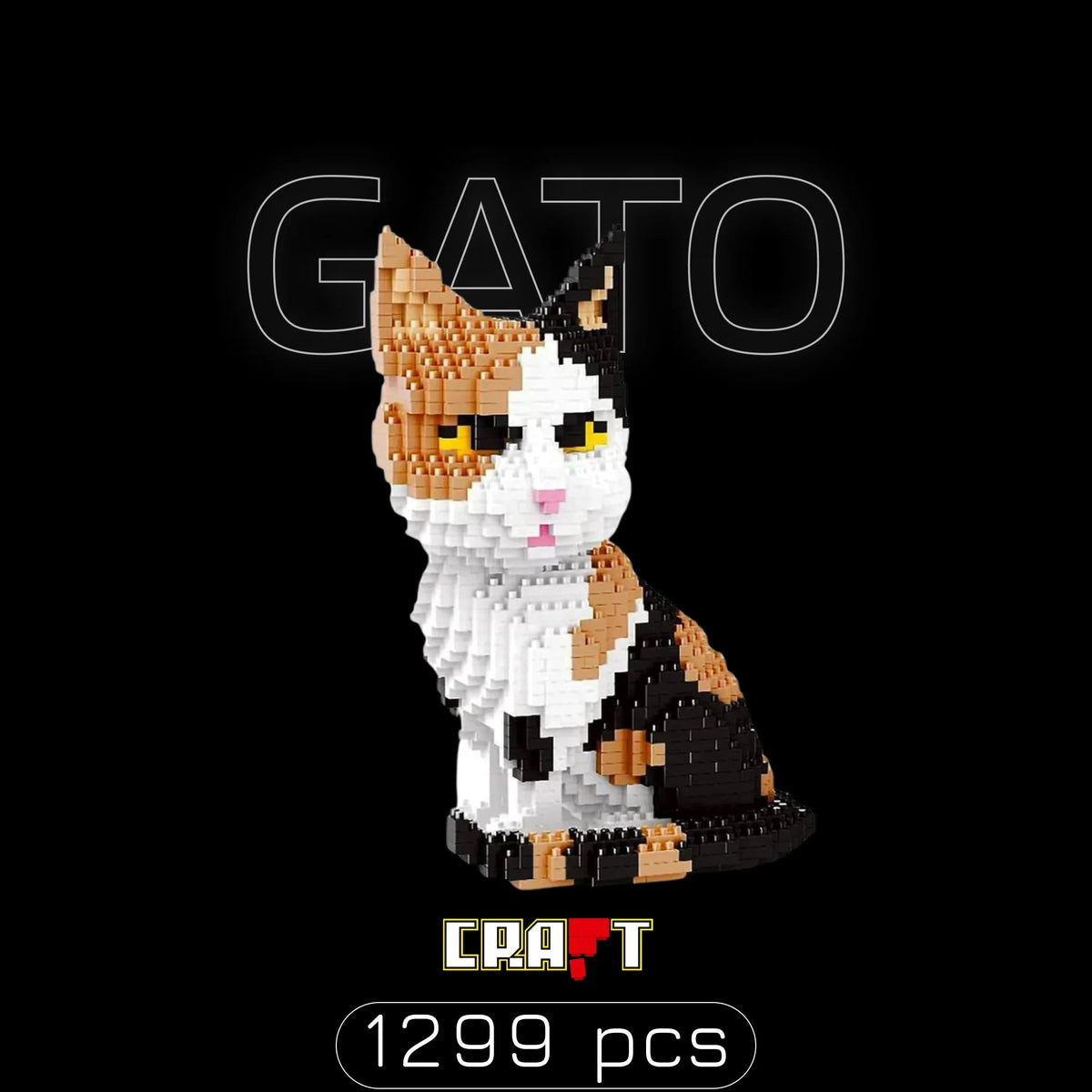 Gato (1299 micro-peças)