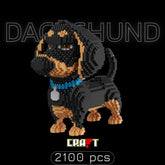 Dachshund (2100 micro-peças)