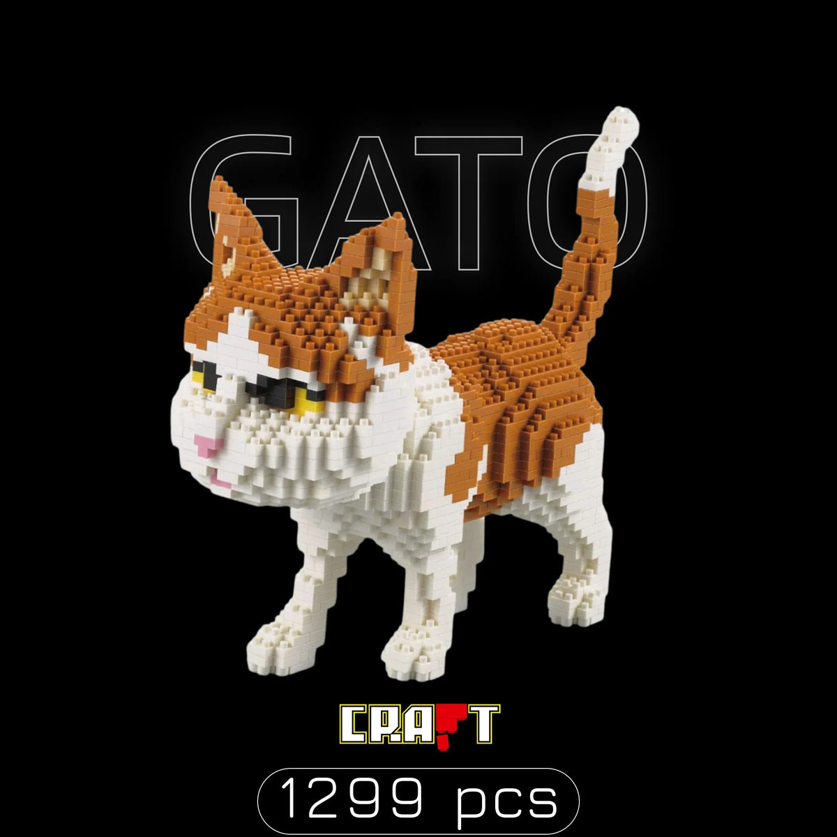 Gato (1299 micro-peças)