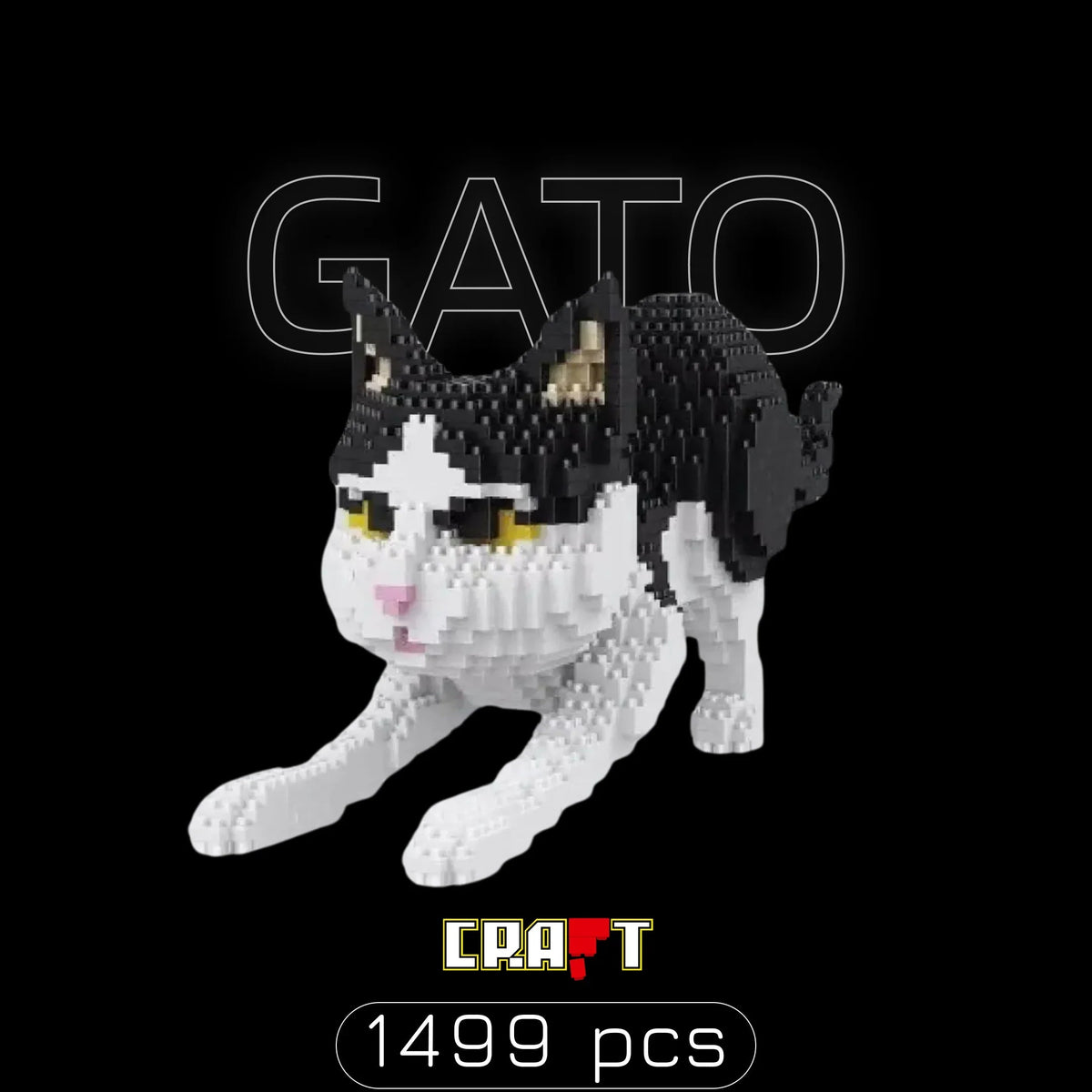 Gato (1499 micro-peças)