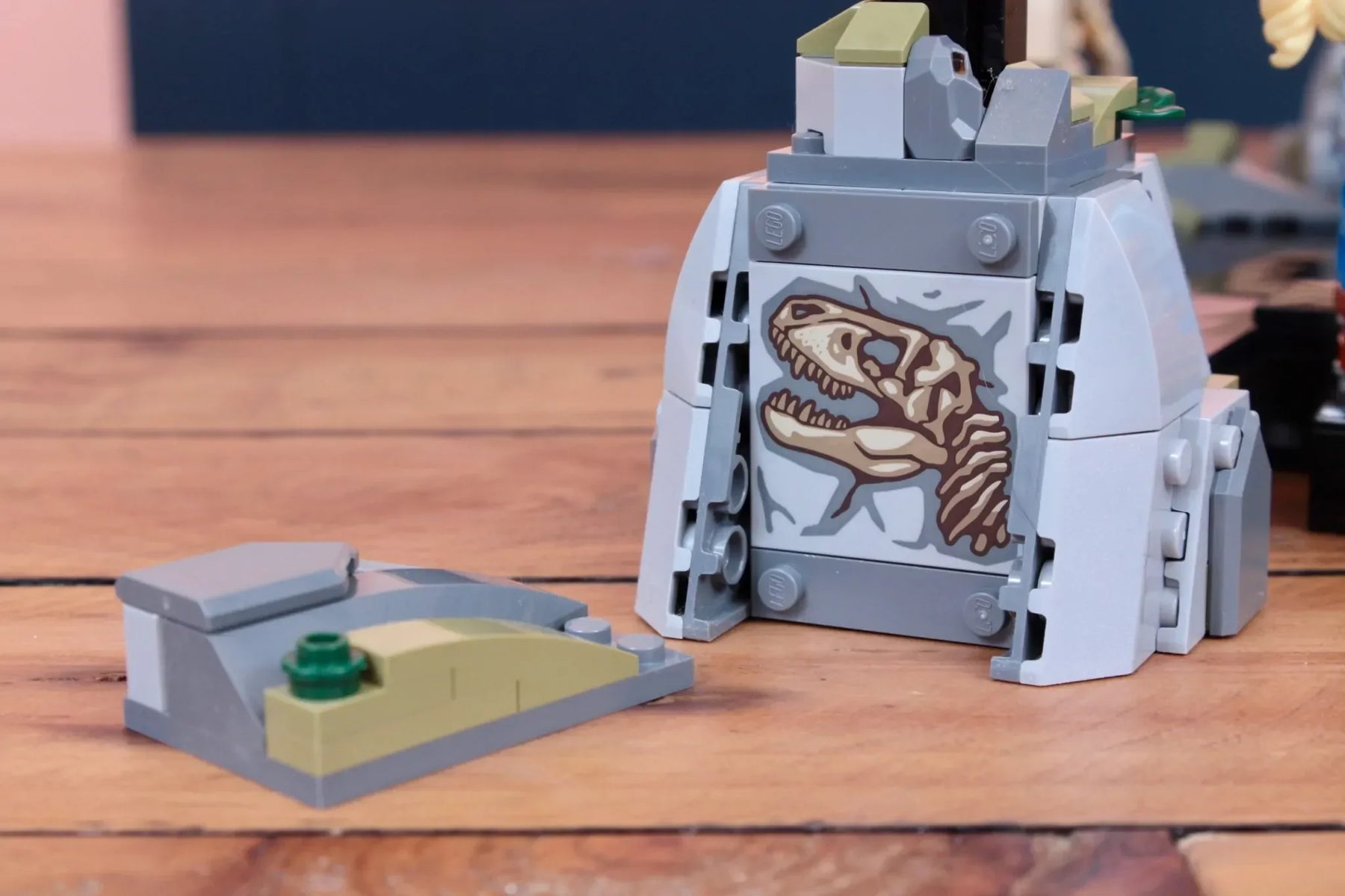 Fóssil do Tiranossauro Rex do Jurassic Park (3145 peças)