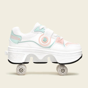 Tênis Patins Kids' Ionic - Pêssego Menta