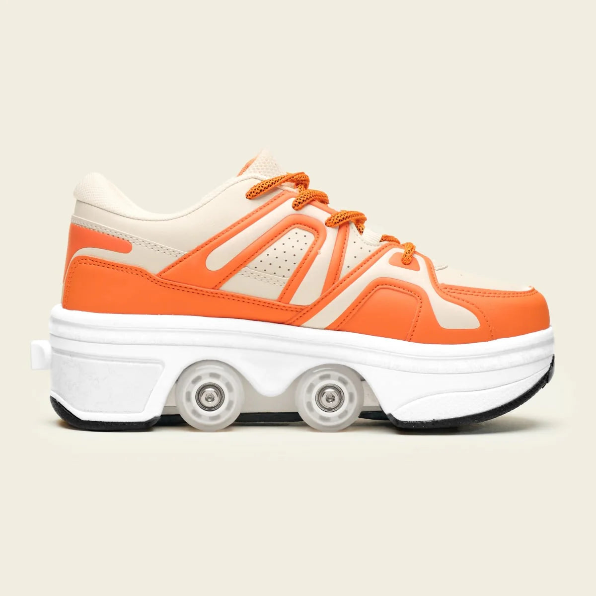 Tênis Patins Kids' Auro - Creme Âmbar