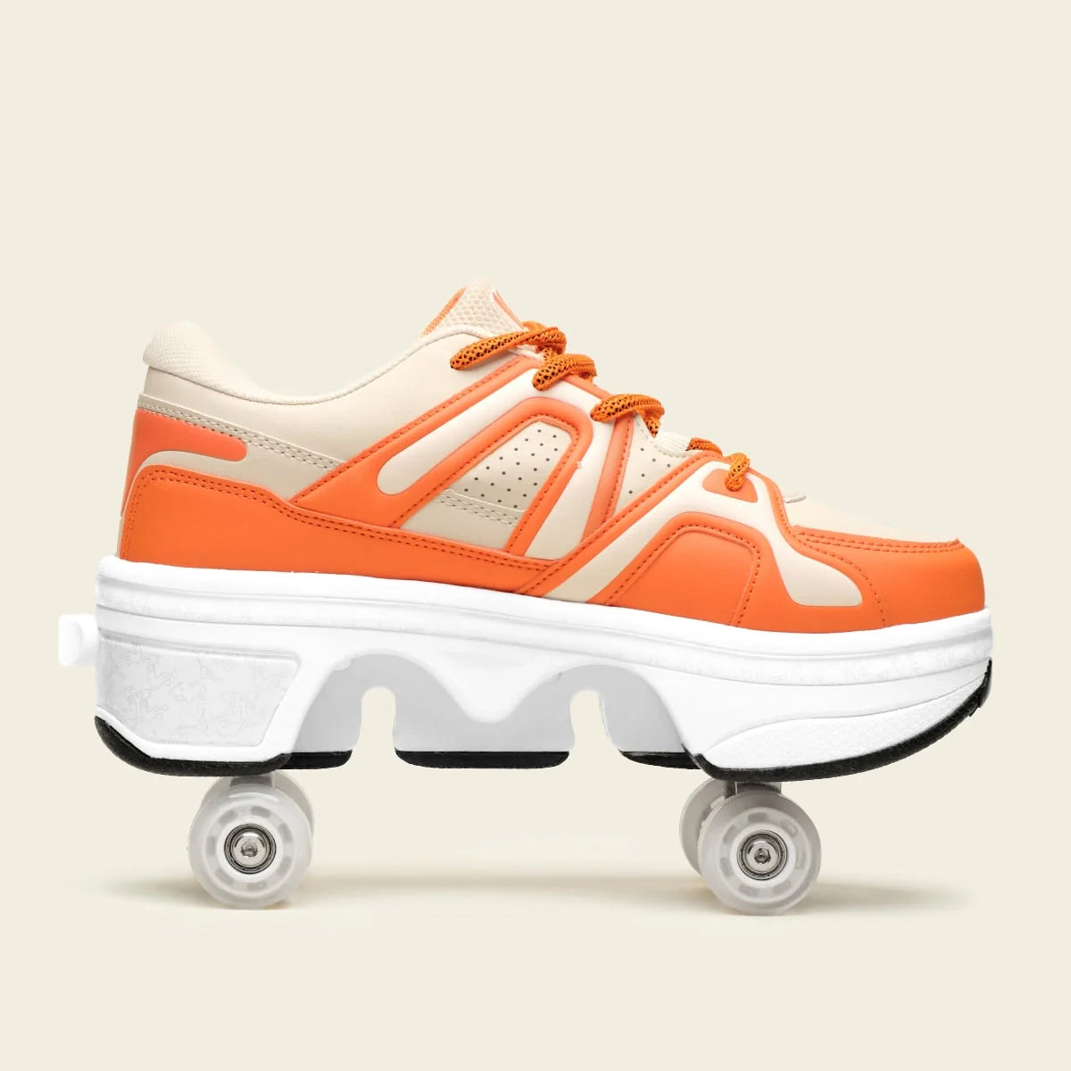 Tênis Patins Kids' Auro - Creme Âmbar