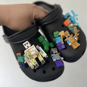 Pingentes Crocs Minecraft