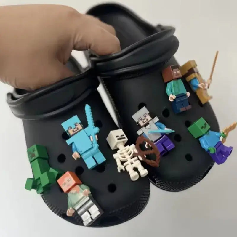 Pingentes Crocs Minecraft