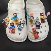 Pingentes Crocs Minecraft