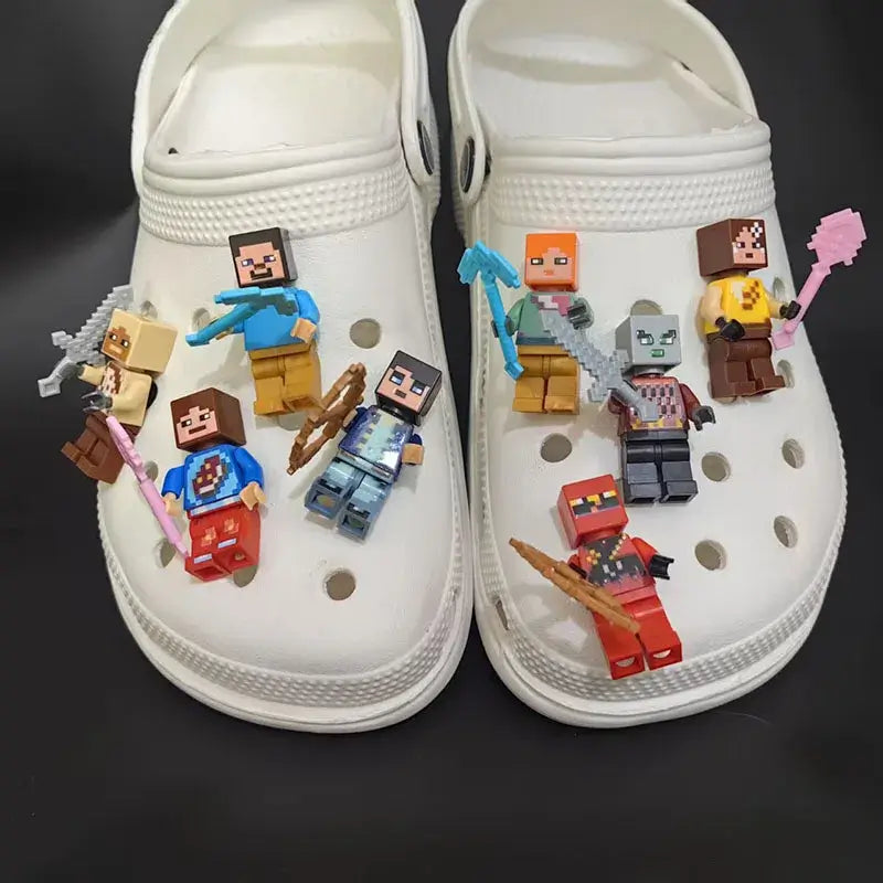 Pingentes Crocs Minecraft