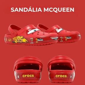 Sandália Relâmpago Mcqueen Carros