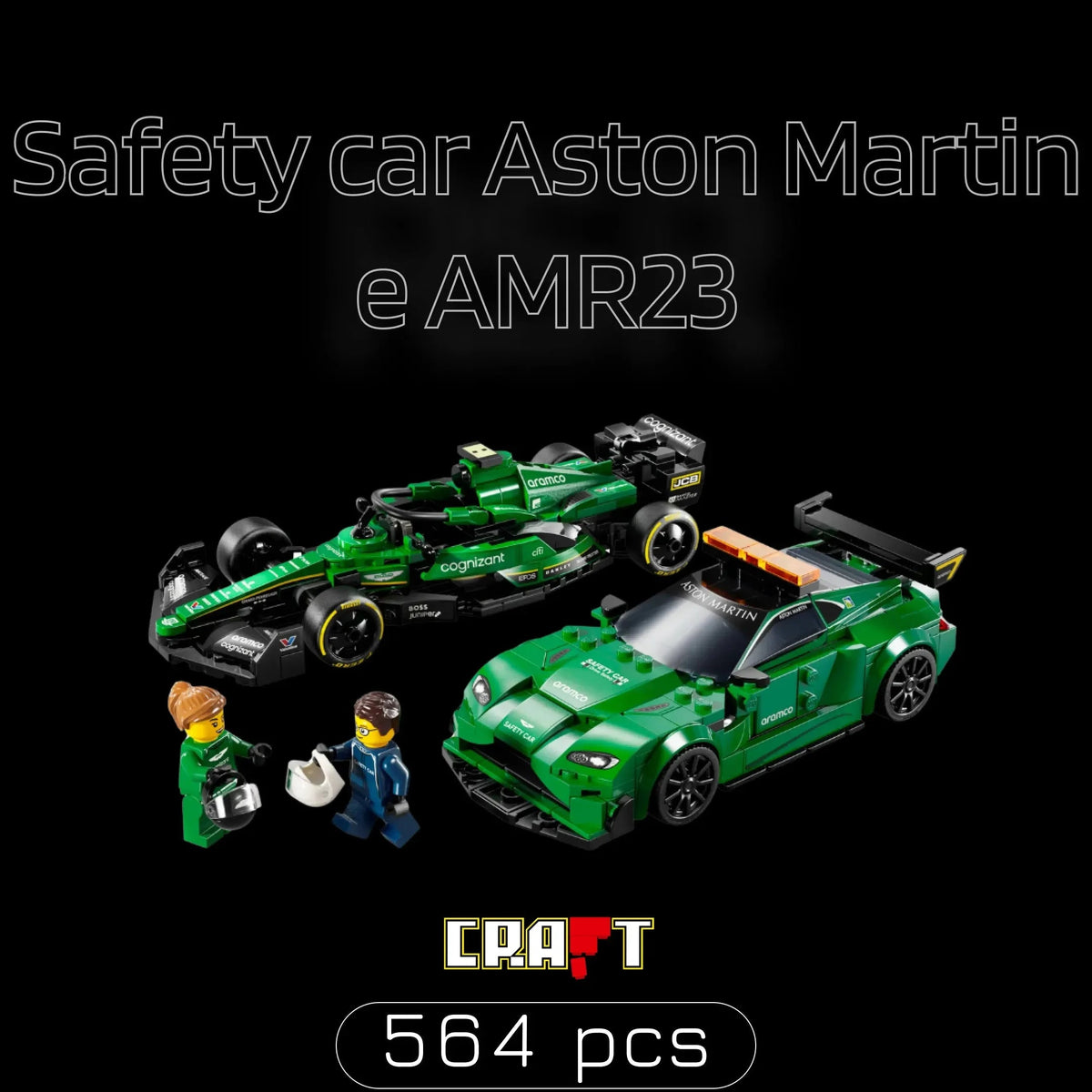 Aston Martin + AMR23 (564 pçs)
