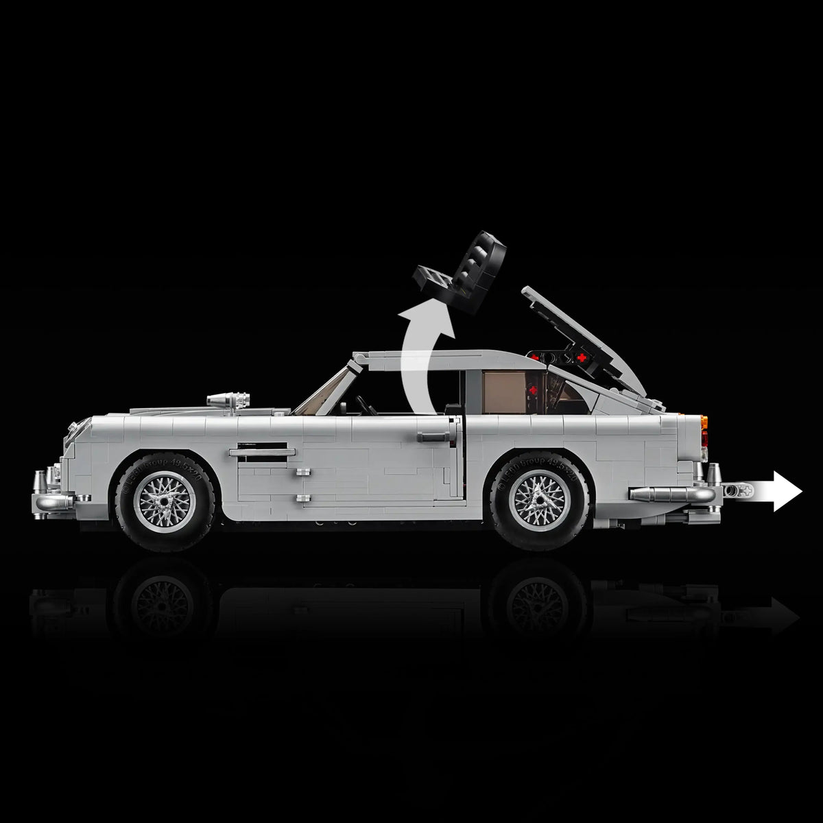 Aston Martin DB5 do James Bond "007" (1295 peças)