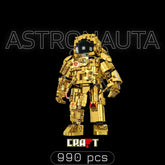 Astronauta Dourado (990 peças)