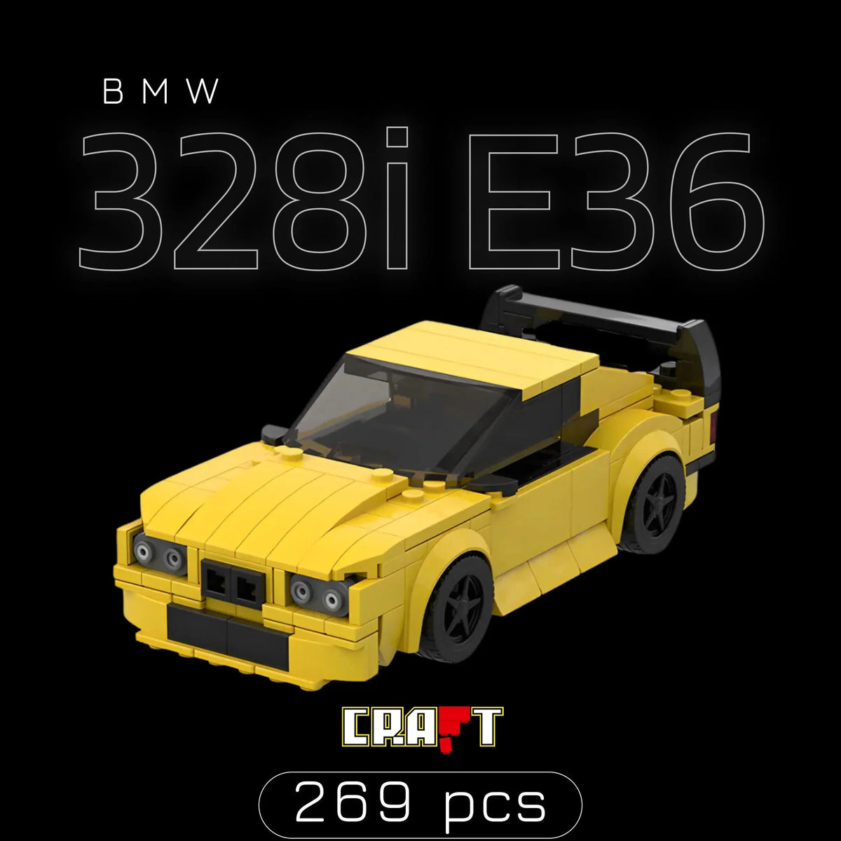 BMW 328i E36 (269 peças)