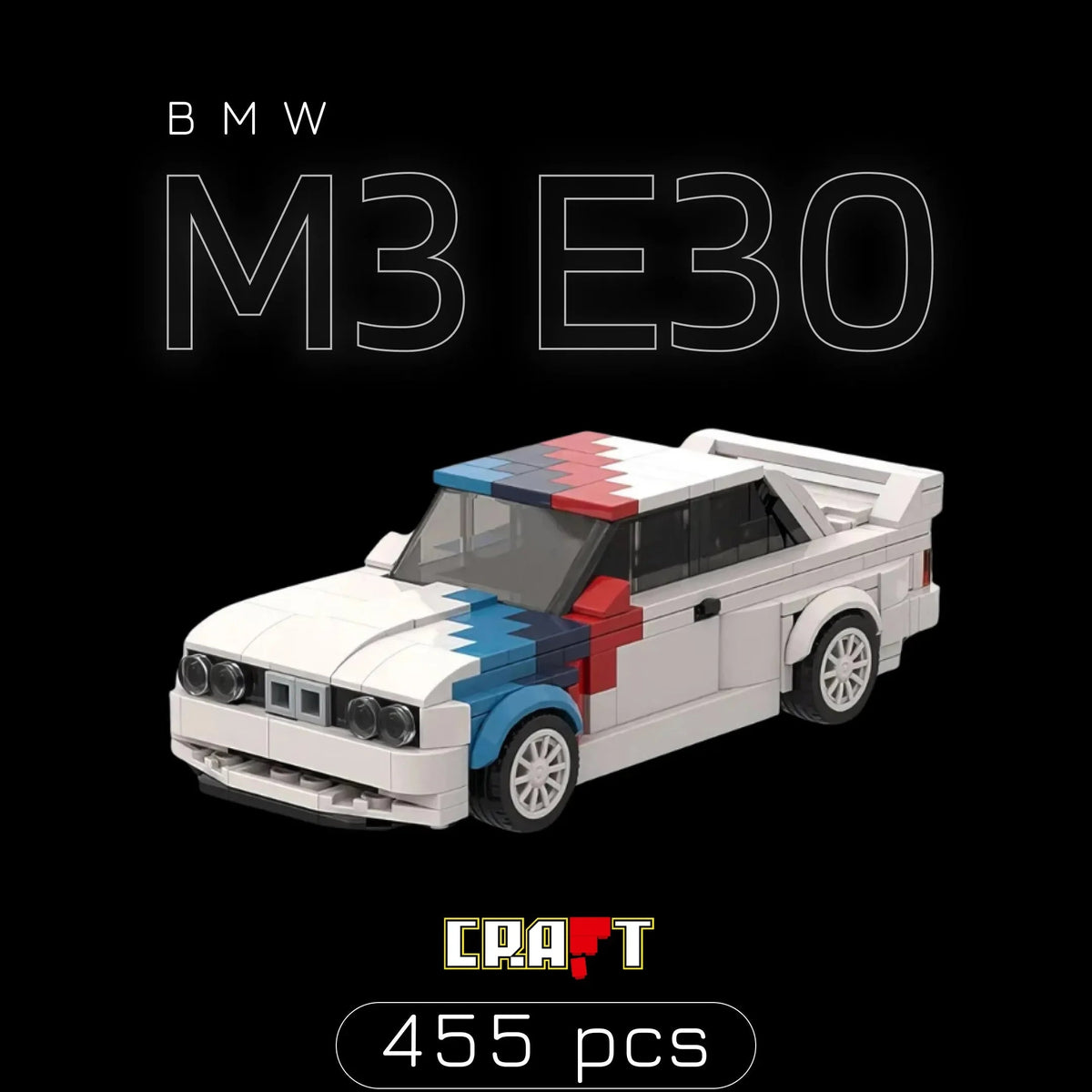 BMW M3 E30 (455 peças)