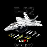Caça F-22 (1837 pçs)