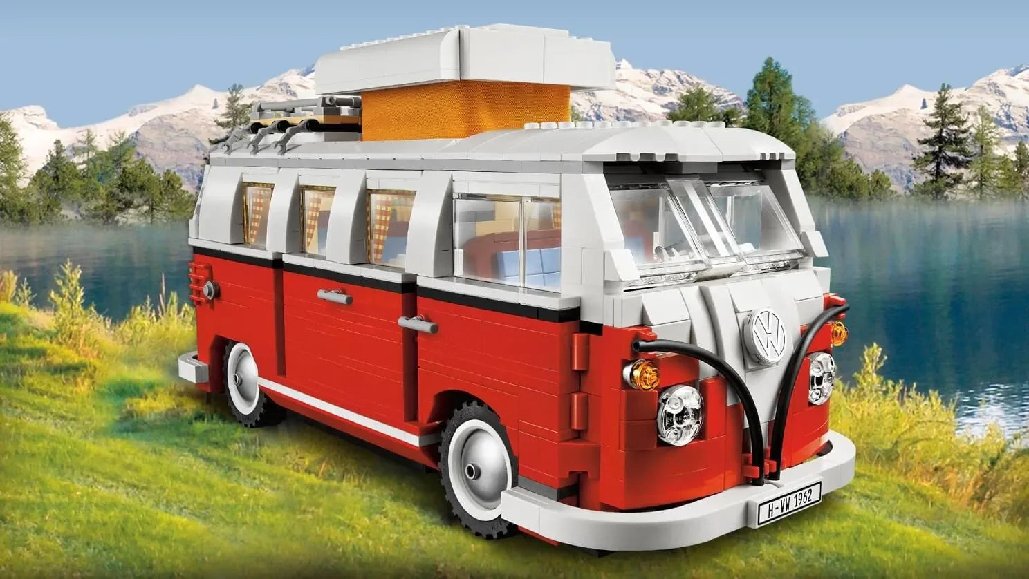 Combi T1 Volkswagen (1354 peças)