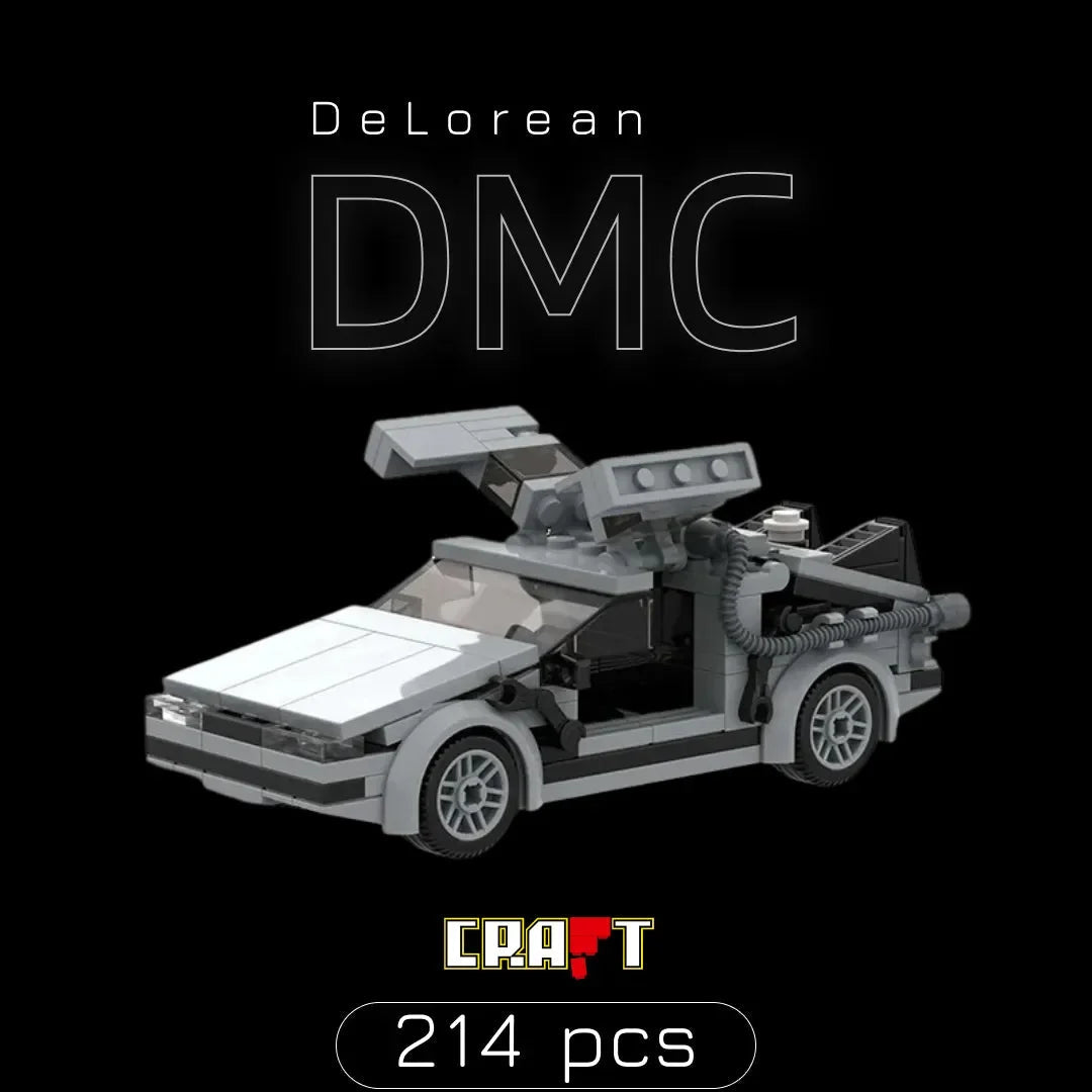 DMC De Lorean "De Volta para o Futuro" (214 peças)