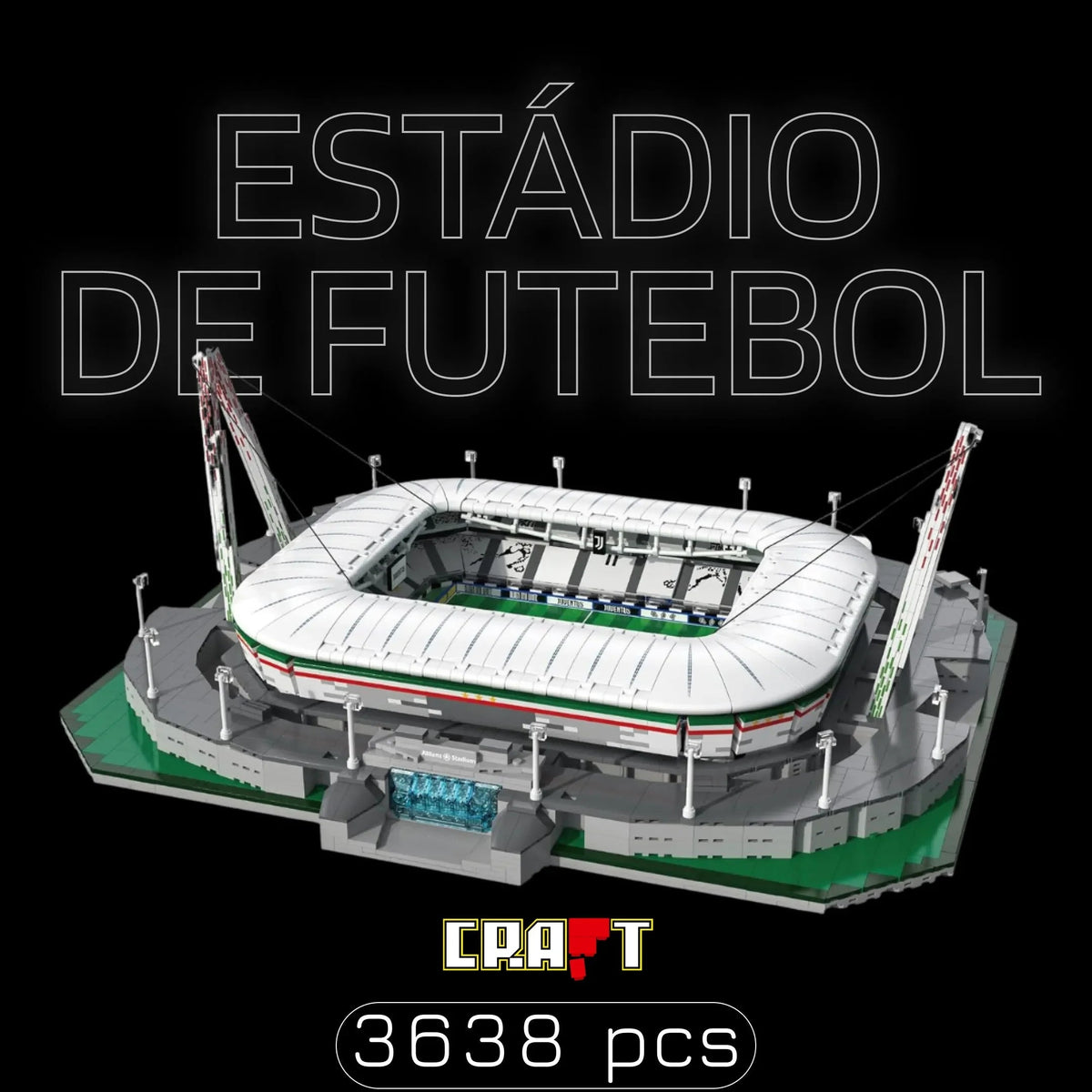Estádio de Futebol do Juventus (3638 peças)