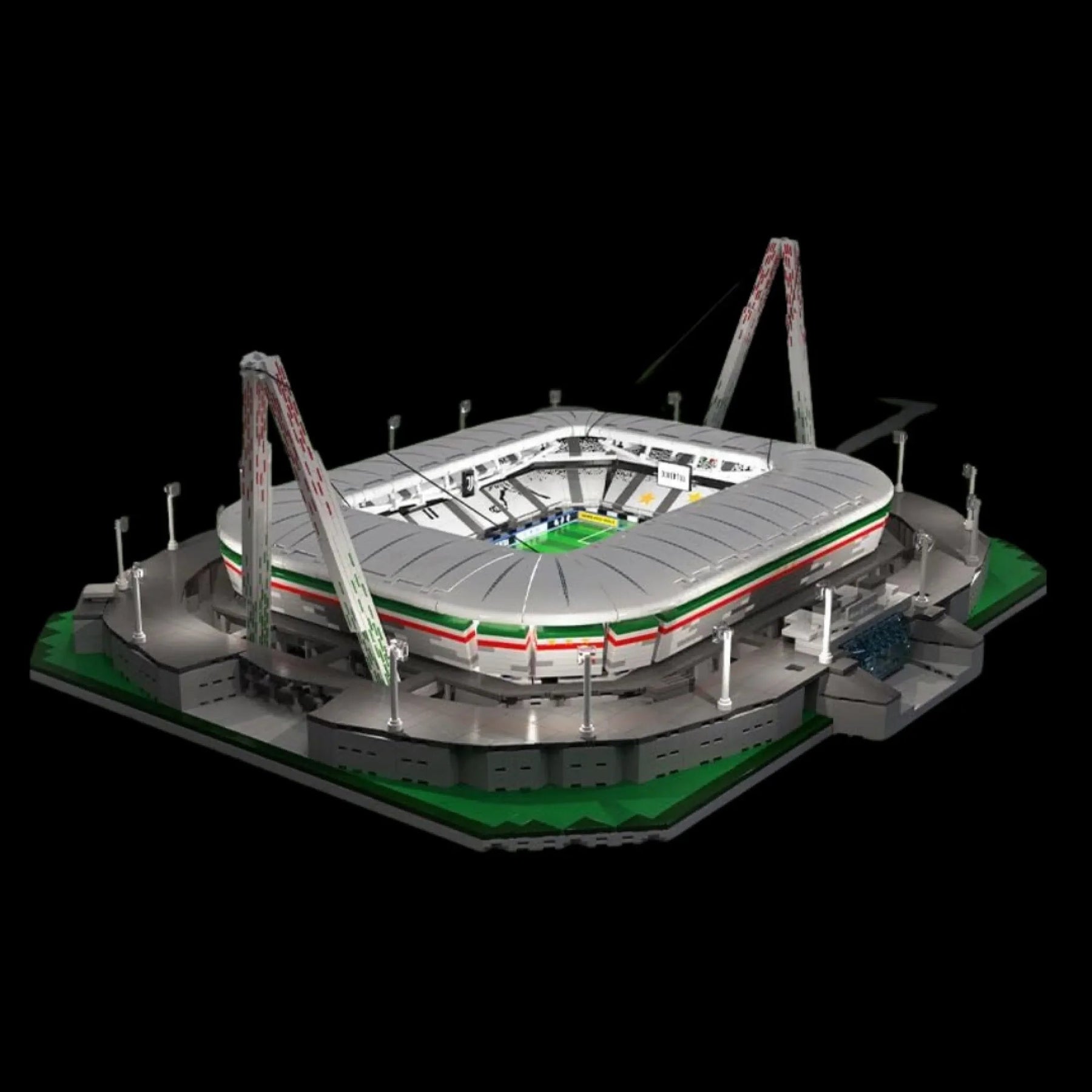 Estádio de Futebol do Juventus (3638 peças)