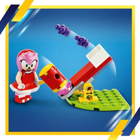 Sonic - Knuckles e o Santuário Mestre Esmeralda (325 peças)