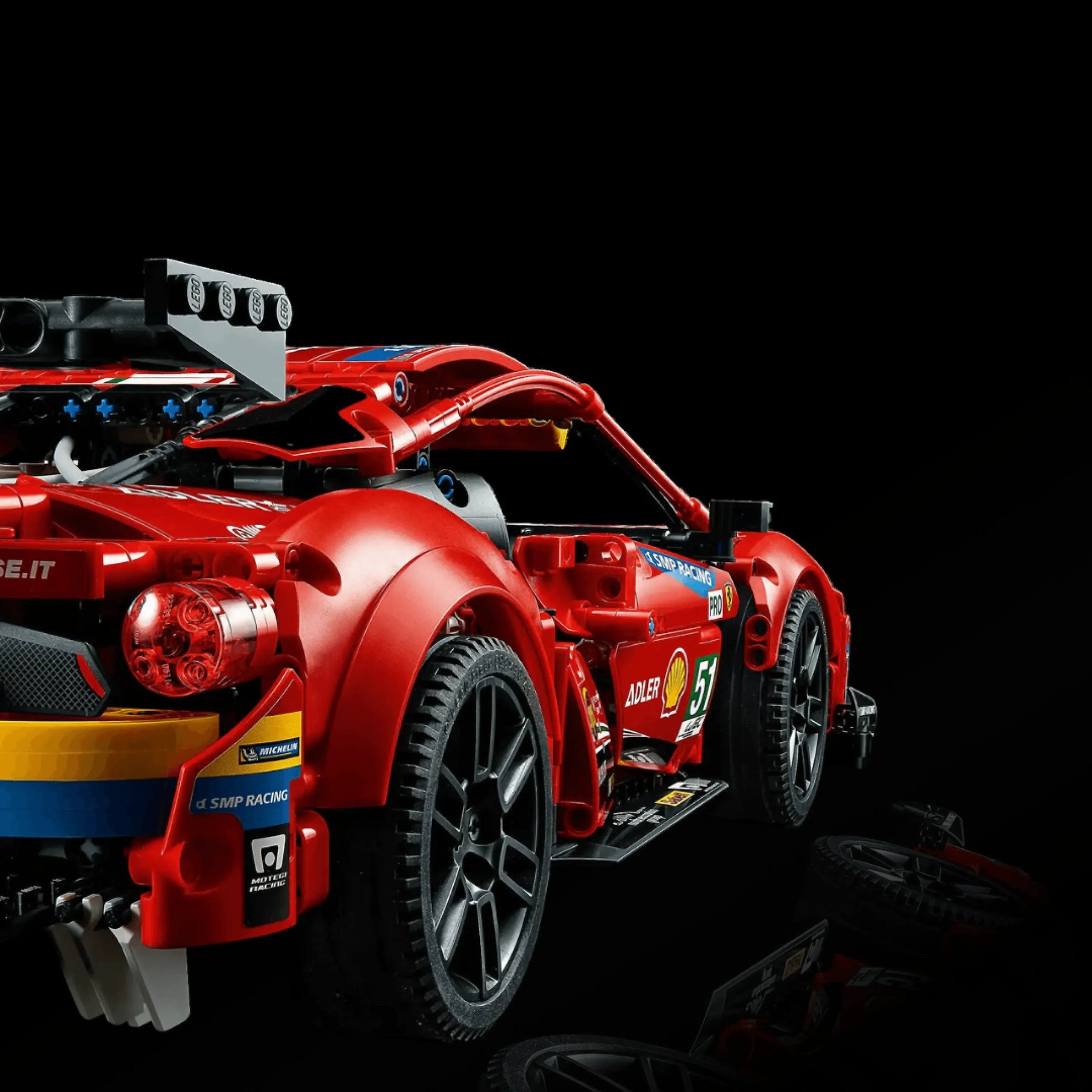 (74% OFF) Ferrari 488 GTE (1677 peças)