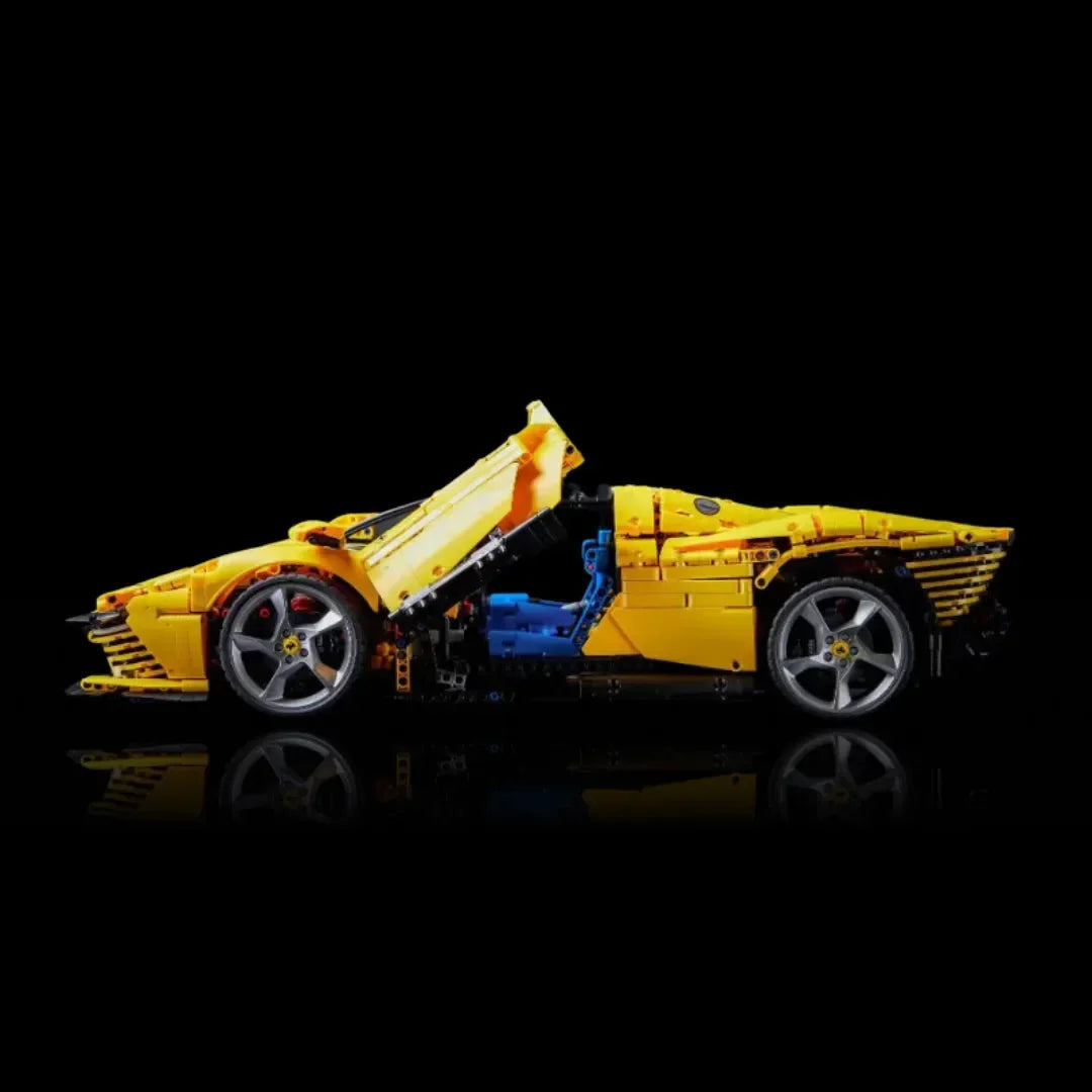 (43% OFF) Decore a sua sala com uma Poderosa Ferrari Daytona SP3 com 3778 peças!