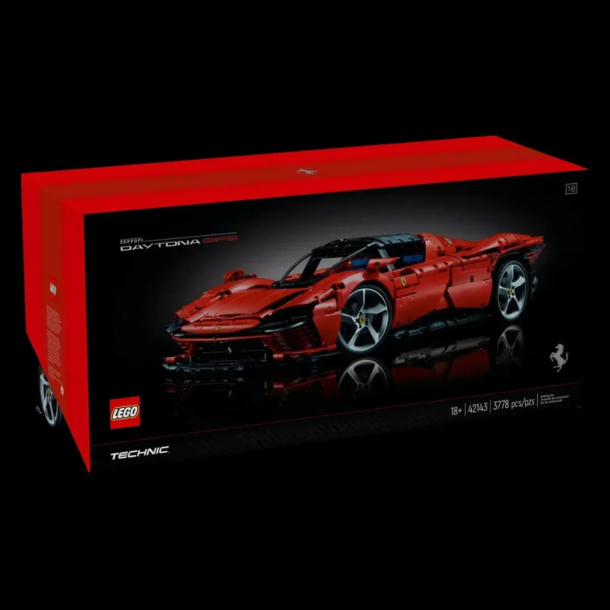 Ferrari Daytona SP3 Vermelha (3778 peças)