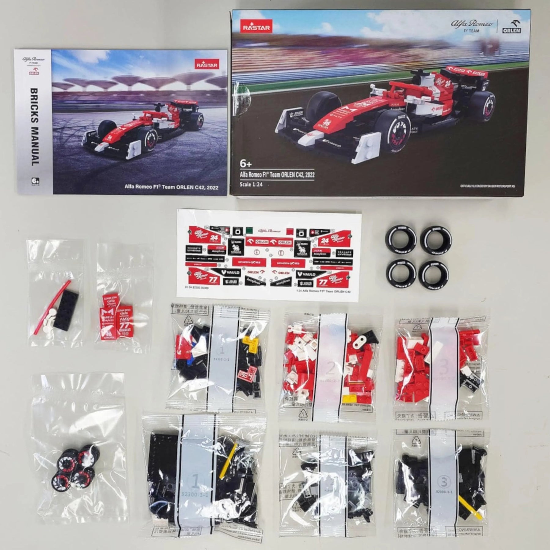 Fórmula 1 - Alfa Romeo C42 (340 peças)