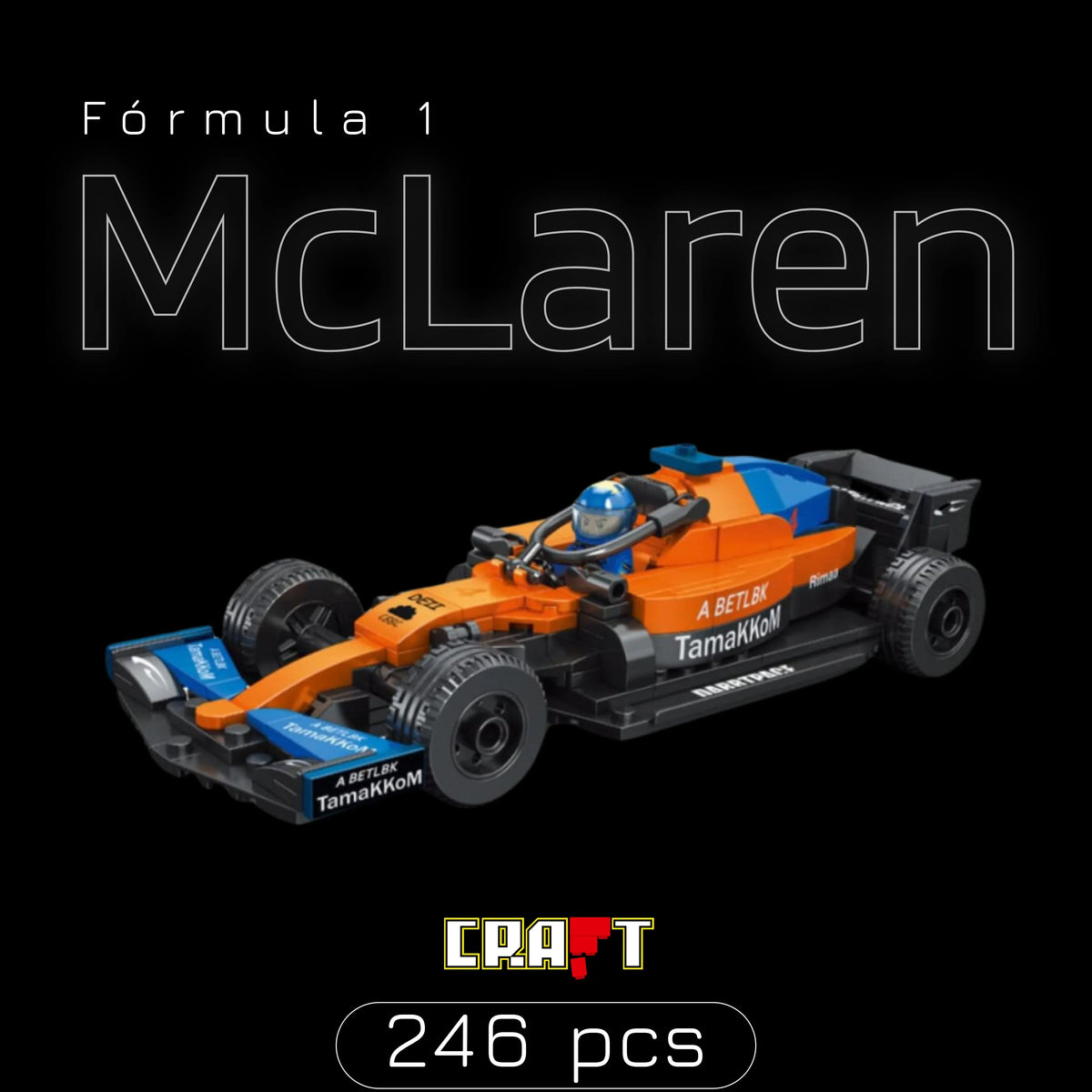 Fórmula 1 - McLaren (246 peças)