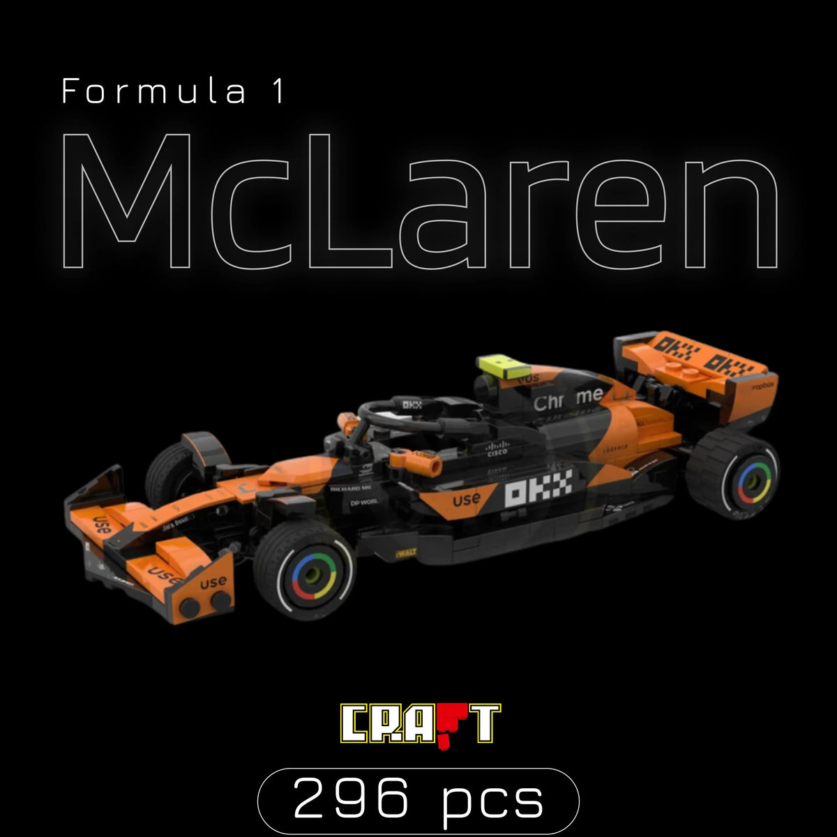 Fórmula 1 - McLaren (296 peças)