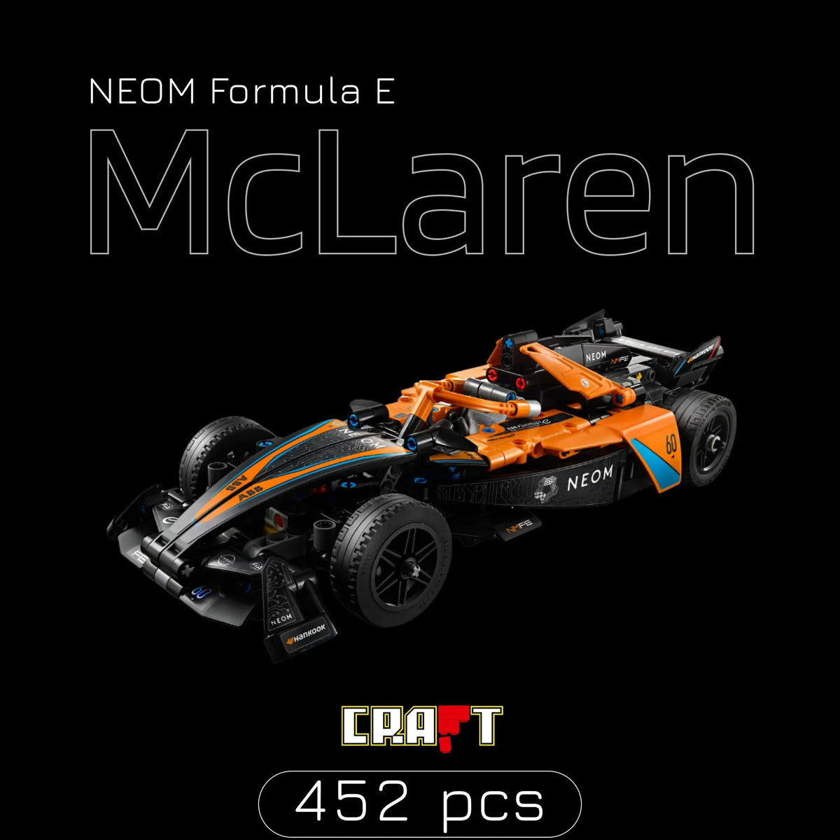 Fórmula 1 - McLaren Fórmula E (452 pçs)
