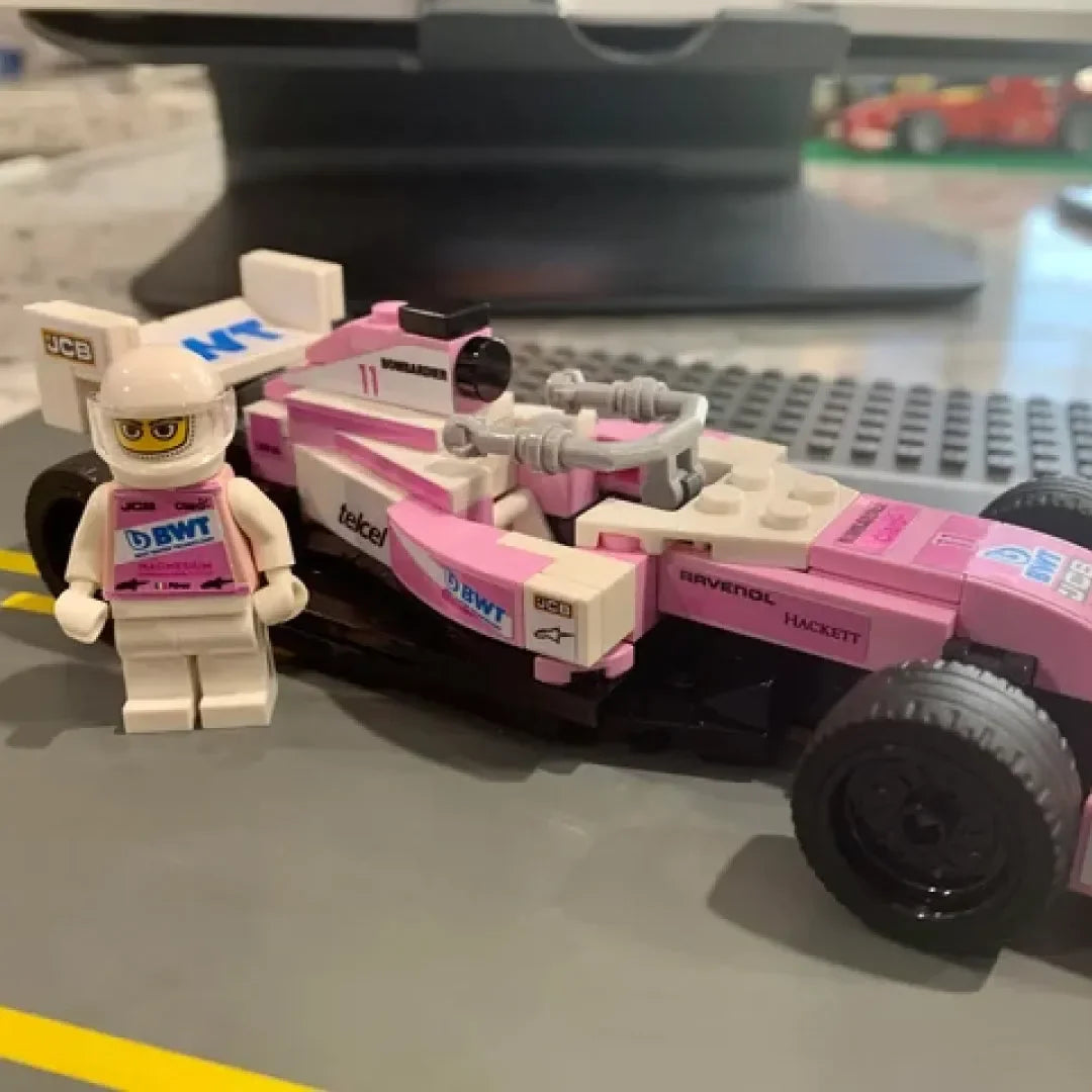 Fórmula 1 - VJM 10 Rosa (216 peças)
