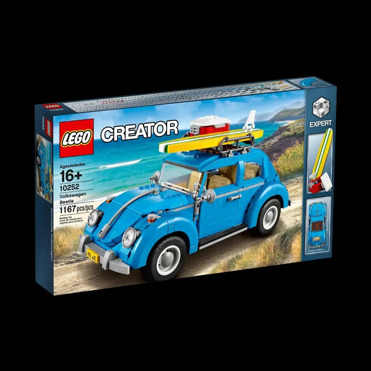 Fusca Azul do Surf (1193 peças)