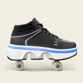 Tênis Patins Kids' Astro em LED - Preto
