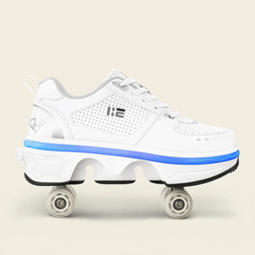 Tênis Patins Kids' Classic 2 em LED - Branco