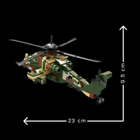 Helicóptero A129 Mangusta (210 peças)