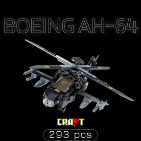 Helicóptero Boeing AH-64 Apache (293 peças)