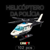 Helicóptero da Polícia (102 peças)