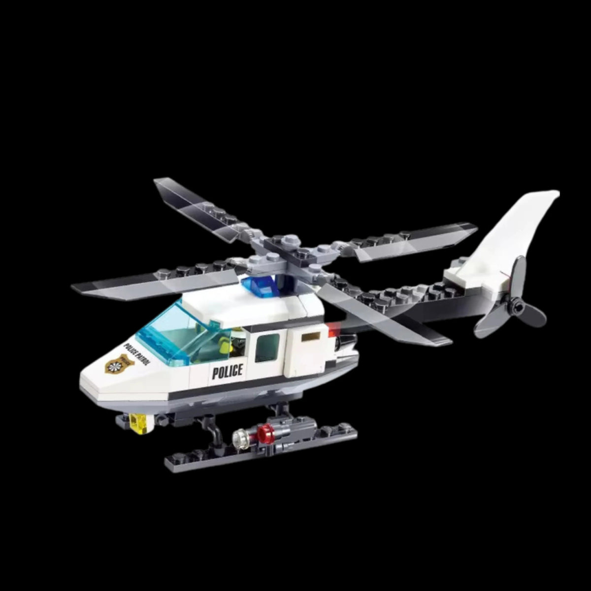 Helicóptero da Polícia (102 peças)