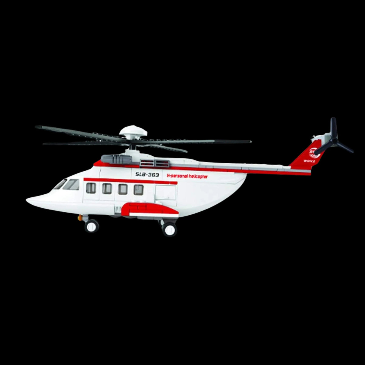 Helicóptero Sikorsky S-92 (259 peças)