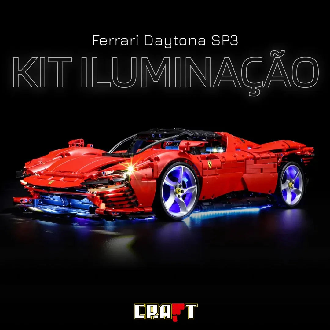 Iluminação para a Ferrari Daytona SP3