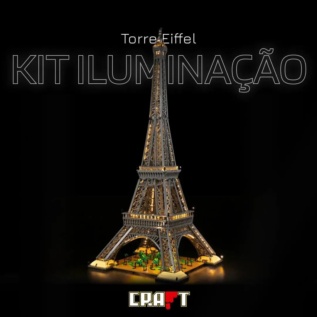 Iluminação para a Torre Eiffel