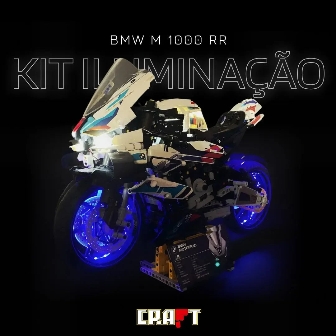 Iluminação para a moto BMW M 1000 RR
