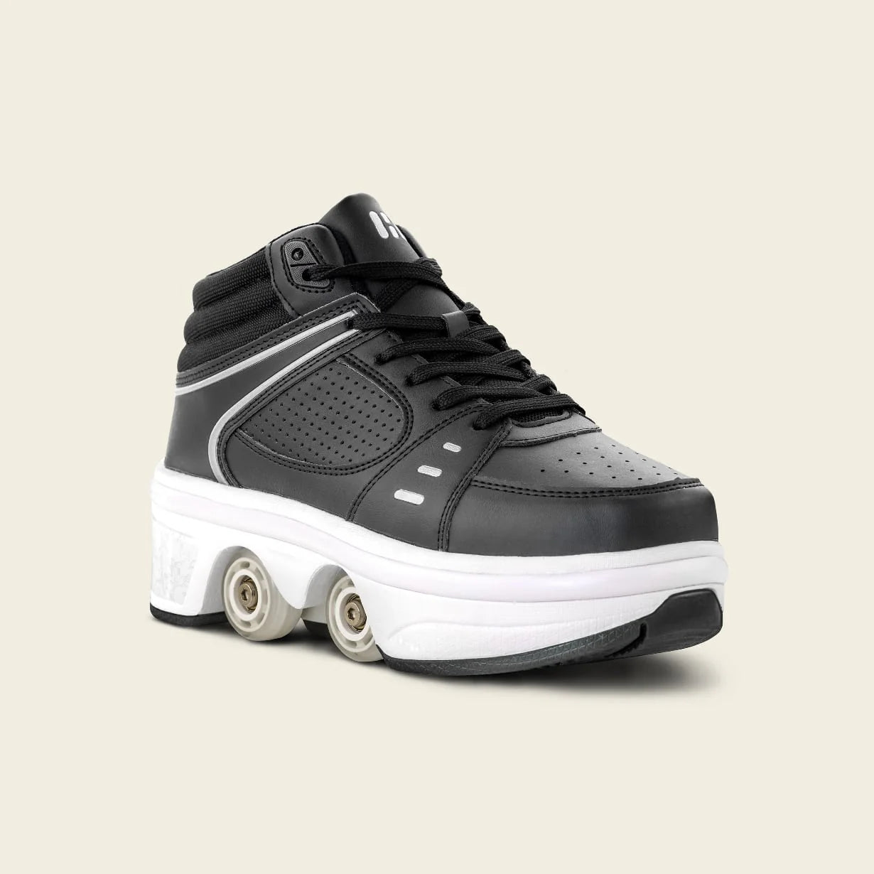 Tênis Patins Kids' Astro em LED - Preto