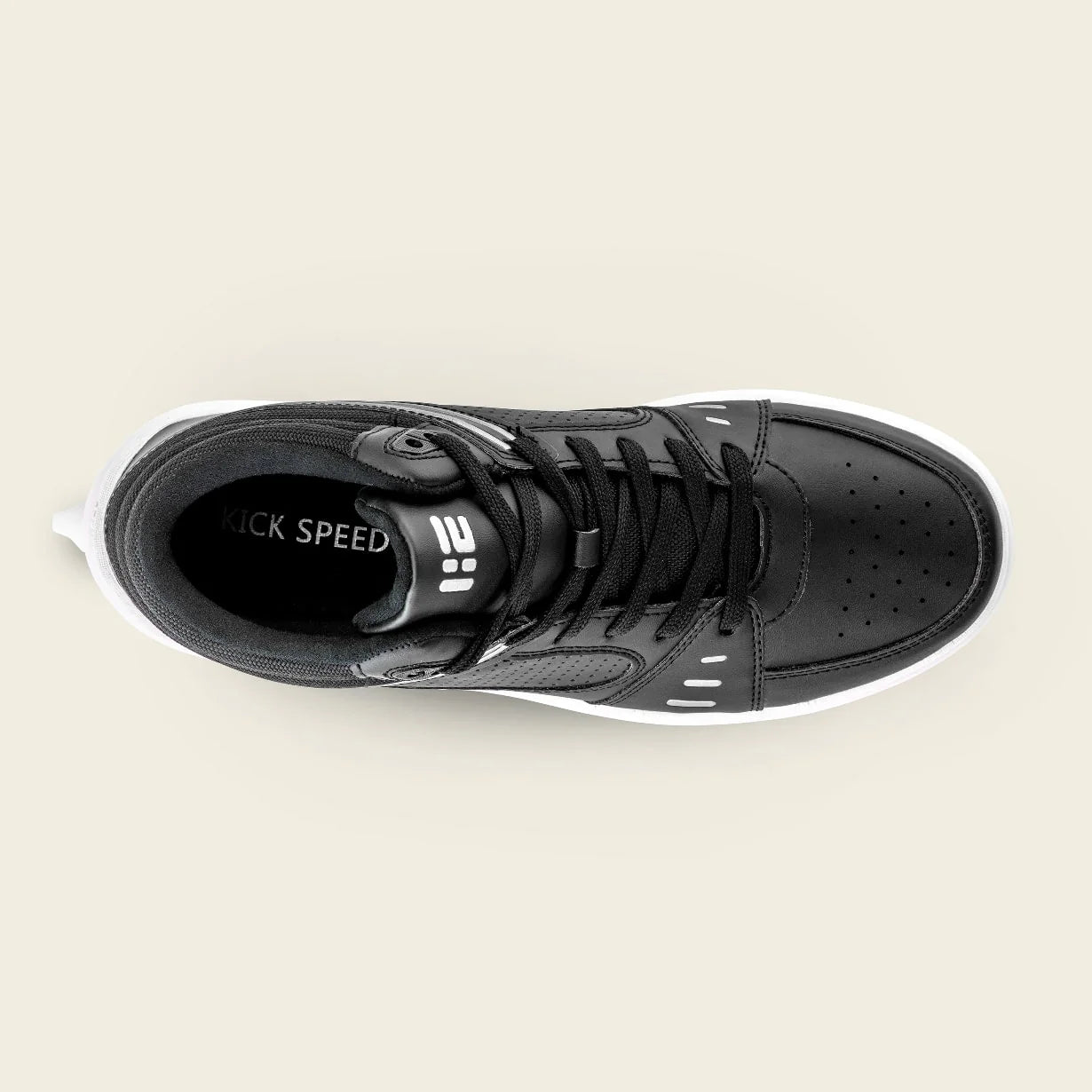 Tênis Patins Kids' Astro em LED - Preto